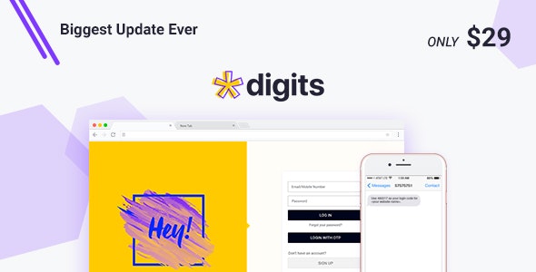 261836 Digits V921 Wordpress Mobile Number Signup And Login