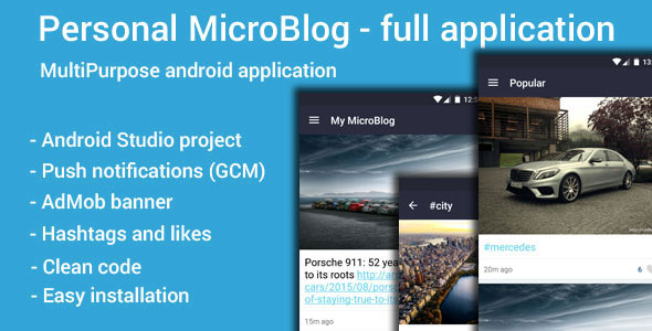 103 Codecanyon Personal Microblog