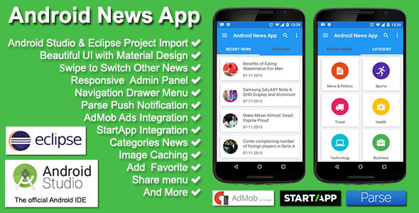 107 Codecanyon Android News App