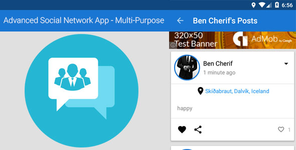 128 Advanced Social Network App Multi Purpose