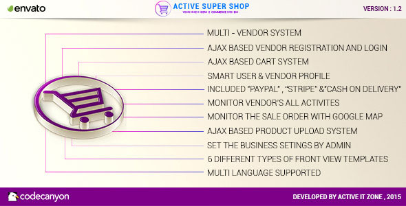 152 Active Super Shop Multi Vendor Cms