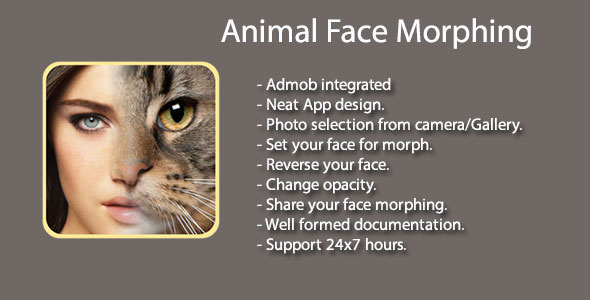 162 Fotomix Animal Face Morphing