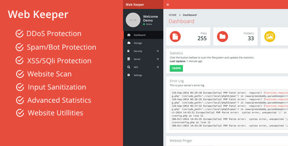 187 Web Keeper Security Optimization
