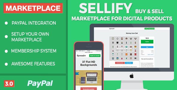 198 Sellify Buy Sell Marketplace For Digital Products