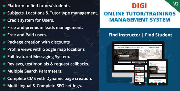 241 Digi Online Tutor Trainings Management System