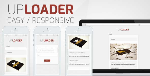289 Easy And Responsive Image Uploader