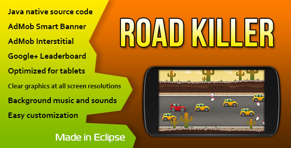 303 Road Killer With Admob And Leaderboard