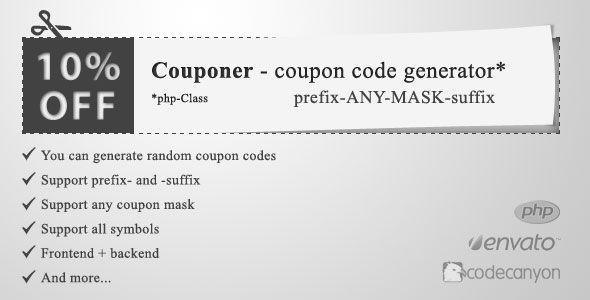 313 Couponer Coupon Code Generator