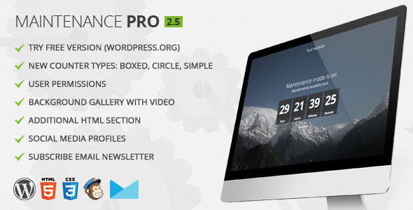 323 Maintenance Pro Wordpress Plugin