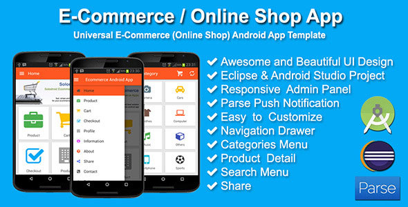 340 E Commerce Online Shop App