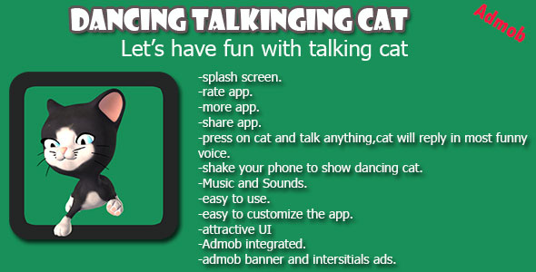 344 Talking Dancing Cat Android App