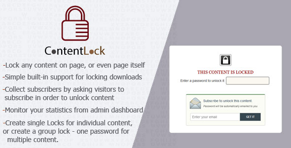 366 Contentlock Content Locking Solution