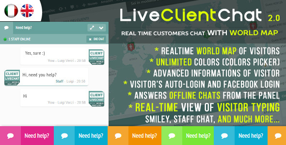 373 Live Client Chat V20 Help Chat With Visitors Map