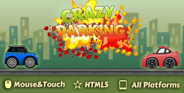 380 Crazyparking Html5 Game