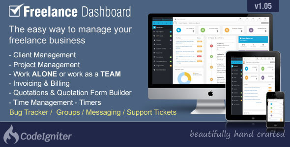 417 Freelance Dashboard Project Management Crm
