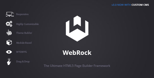 462 Webrock Page Builder Framework For Html5
