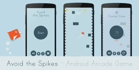497 Avoid The Spikes Android Arcade Game