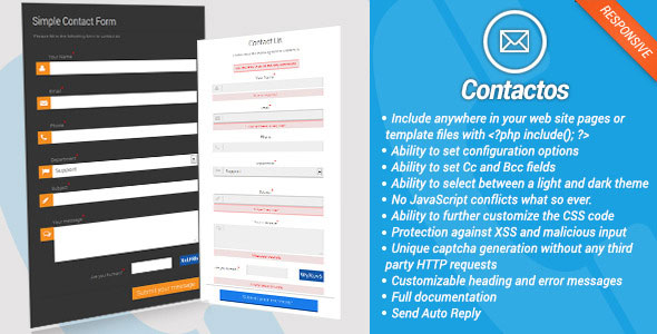504 Cross Platform Simple Php Contact Form