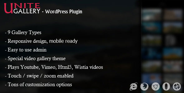 526 Unite Gallery V136 Wordpress Plugin