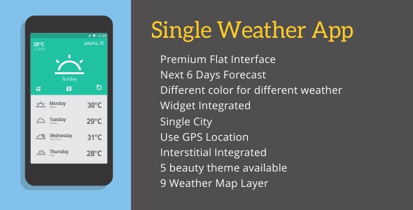 531 Single Weather App