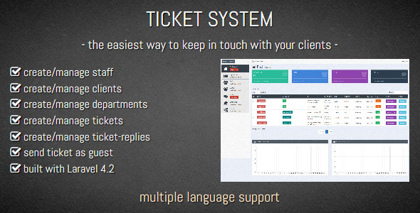 542 Ticket System Customer Support Software