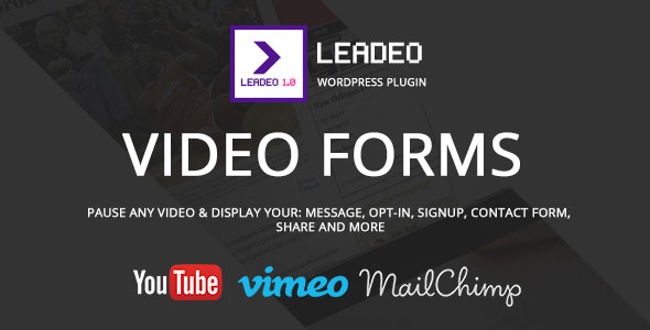 564 Leadeo Wordpress Plugin For Video Marketing