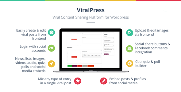 657 Viralpress V11 Viral News Lists Quiz Videos Polls Plugin